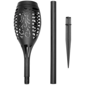 Dārza LED Lampa Laterna Apgaismojums ar Saules Bat