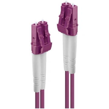 Lindy LC/LC OM4 1m 50/125µm Multimode Duplex Cable