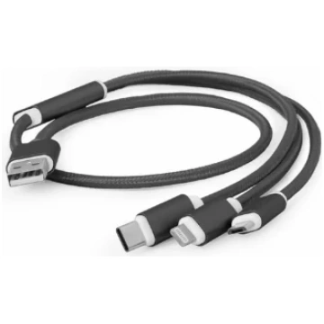 Gembird USB charging combo 3-in-1 Lightning, Type 