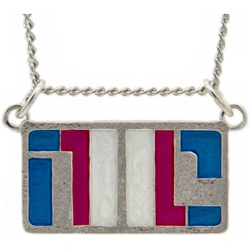 PRIDE Non-Compliant Pendant or Bracelet - Silver -