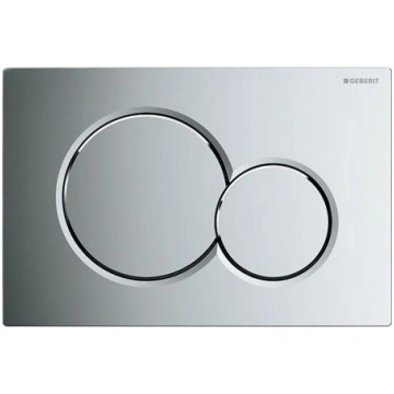 Placca di comando geberit sigma 01 round cromata 1