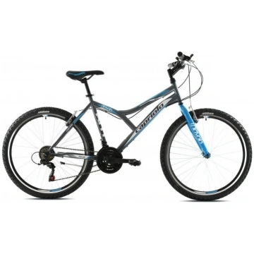 Kalnu velosipēds Capriolo Diavolo 600, 26", pelēks