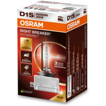 OSRAM D1S 35W XENARC® NIGHT BREAKER® LASER+220% Ka