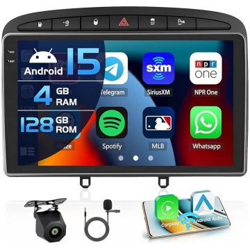 4+128G Auto radio Peugeot 408/308/308SW 2007-2013 