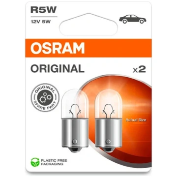 OSRAM Oriģinālā 12V R5W (2 gab. blisteris) OSRAM -