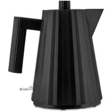 Water kettle Plisse Alessi, black MDL061B
