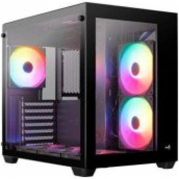 Aerocool Dryft BK-V1 Black datoru korpuss AEROPGSD