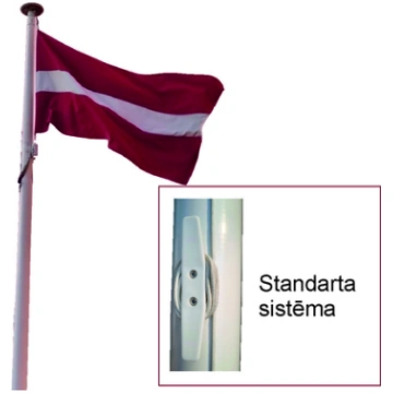 Karoga masts 6m stiklašķiedras