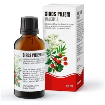 Valentis sirds pilieni, 40 ml