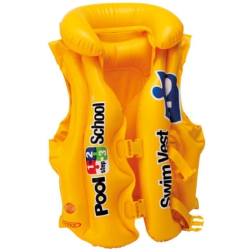 Piepūšamās vestes Intex, dzeltena krās., Universāl