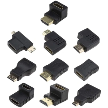 HDMI uz Mini HDMI/Micro HDMI sieviešu adaptera kom