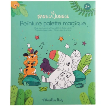 Krāsojamā grāmata Dans la Jungle, Moulin roty