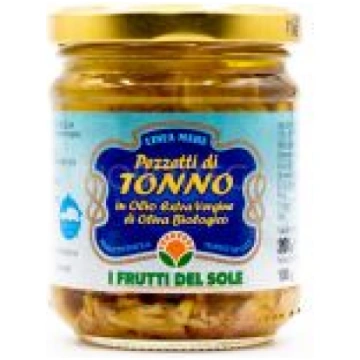 Pezzetti di Tonno NON BIO in Olio Extravergine di 