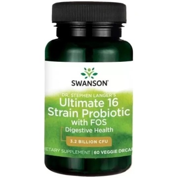 Swanson Ultimate 16 Strain Probiotic with FOS 60 c