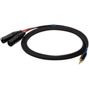 Kabelis SSQ stereo ligzda [Kabel MIXLR3 Jack 3.5mm