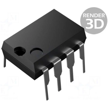 IC: EEPROM memory | 4kbEEPROM | I2C | 2x256x8bit |