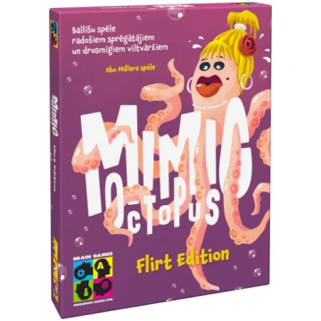 BRAIN GAMES spēle Mimic Octopus Flirt LV, BRG#MOFL
