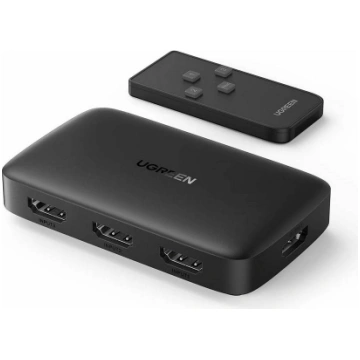 UGREEN Switch CM332 3in1 HDMI 1.4 4K 30 Hz (black)