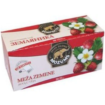Augļu tēja MOŽUMS Meža Zemene, ar virvīti, 20x1.5g