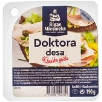 Desa Doktora, Klasiskā, šķēlēs, Rīgas Miesnieks, 1