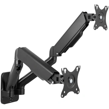 LogiLink BP0146 - melns divu monitoru sienas stipr