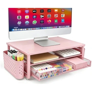 WenYa Monitor Riser Ergonomic Desk Riser with Stor