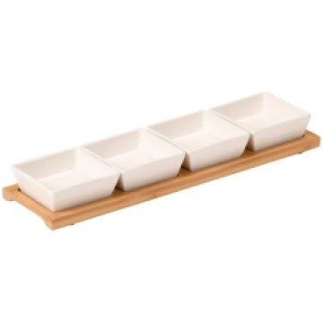 UZKODU TRAUCIŅU KOMPL.4GAB. 35x9.4x4.3CM, PORCELĀN