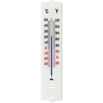 20cm Plastic Indoor/Outdoor Thermometer Velamp