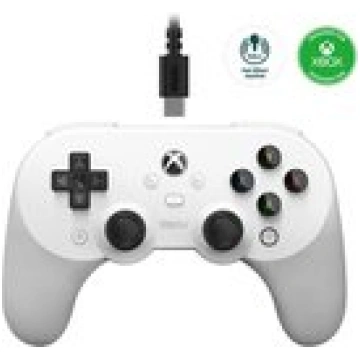 8bitdo PRO 2 wired remote Hall Effect | White | Xb