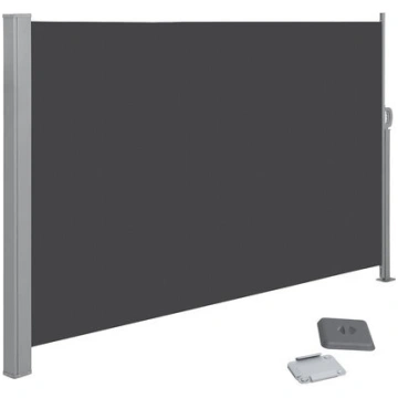 Sānu markīze 200 x 350 cm, pelēka Songmics