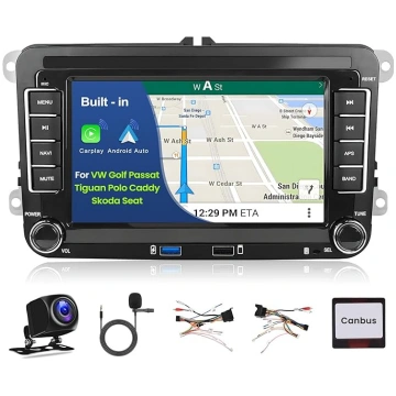 Inefala Auto radio VW Golf 5 6 Passat Tiguan Polo 
