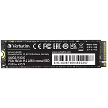 Verbatim Vi3000, 512GB M.2 Gen3 x4 (49374)