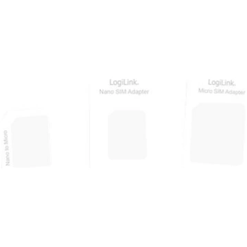 LogiLink Dual SIM Card Adapter - SIM card adapters