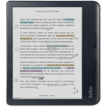 Kobo Libra Color | e-lasītājs | 7 collu pret atspī