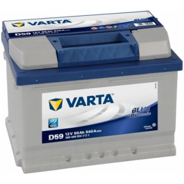 Varta D59 BLUE 60Ah 540A (EN) 242x175x175 12V 5604