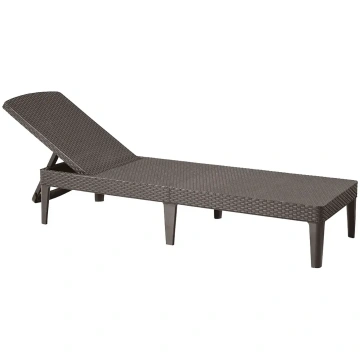 Keter Jaipur beige sun lounger 29205843587