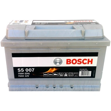 Akumulators Bosch S5, 12 V, 74 Ah, 750 A