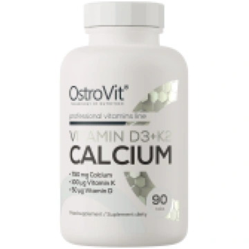 OstroVit Vitamin D3 + K2 + Calcium 90 tab