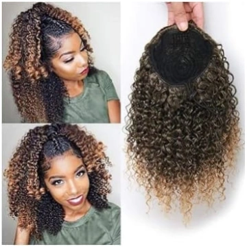 Zirgastes matu paplašinājums „Afro Kinky Curly“ me