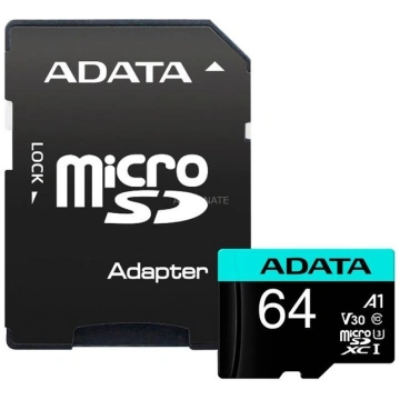 ADATA | Premier Pro UHS-I U3 V30S | 64 GB | MicroS