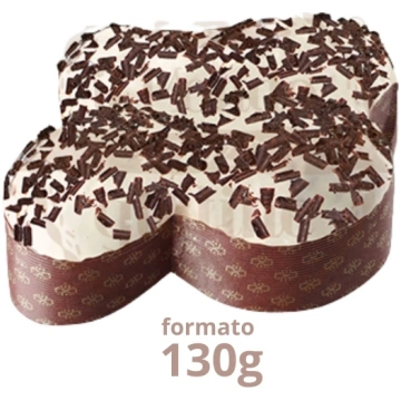 Colombina al Cioccolato con gocce ai 3 cioccolati 