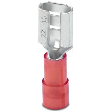 Tip: flat | red | Type: insulated | Mat: PA | UL94