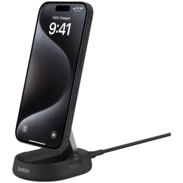 Belkin BoostCharge Pro Smartphone Black AC Wireles