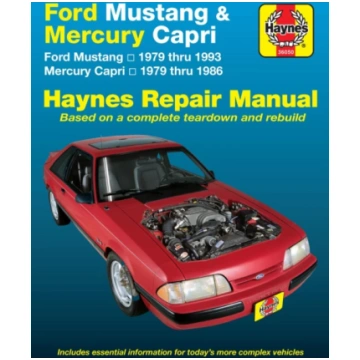 Ford Mustang, Ghia & Cobra (1979-1993) & Mercury C