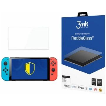 3MK FlexibleGlass Nintendo Switch OLED Hybrid Glas