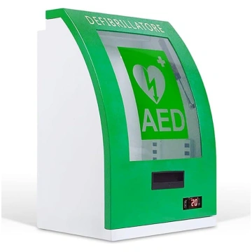 AED defibrilatora glabāšanas skapis, tērauda glabā