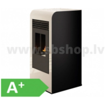 Granulu kamīns Eva Calor GIADA 9,5kW balts 9016065