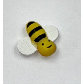 Dekors Bitīte 2.5x2.5cm, ar līmpunktu