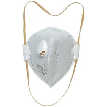 Vārstu putekļu miglas respirators Refil, pac. 15ga