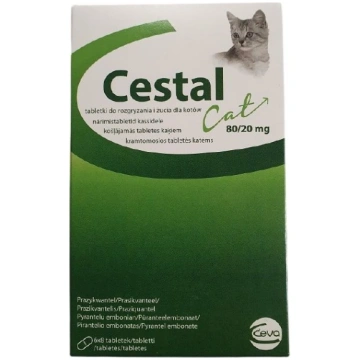 Cestal Cat Flavour - Apaļtārpu Un Lenteņu Invāziju